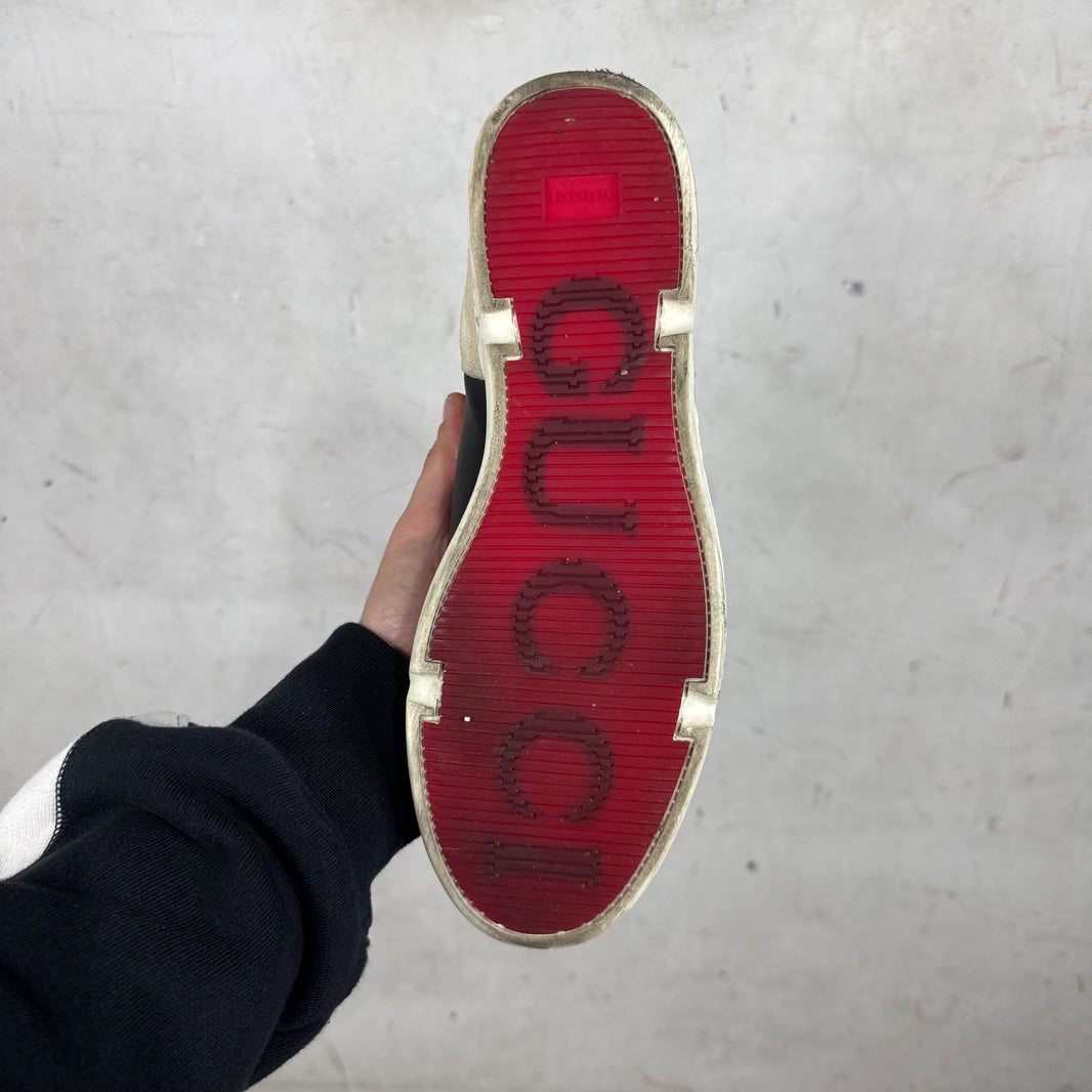 Gucci Shearling Lined Pelle Gomma Sneakers