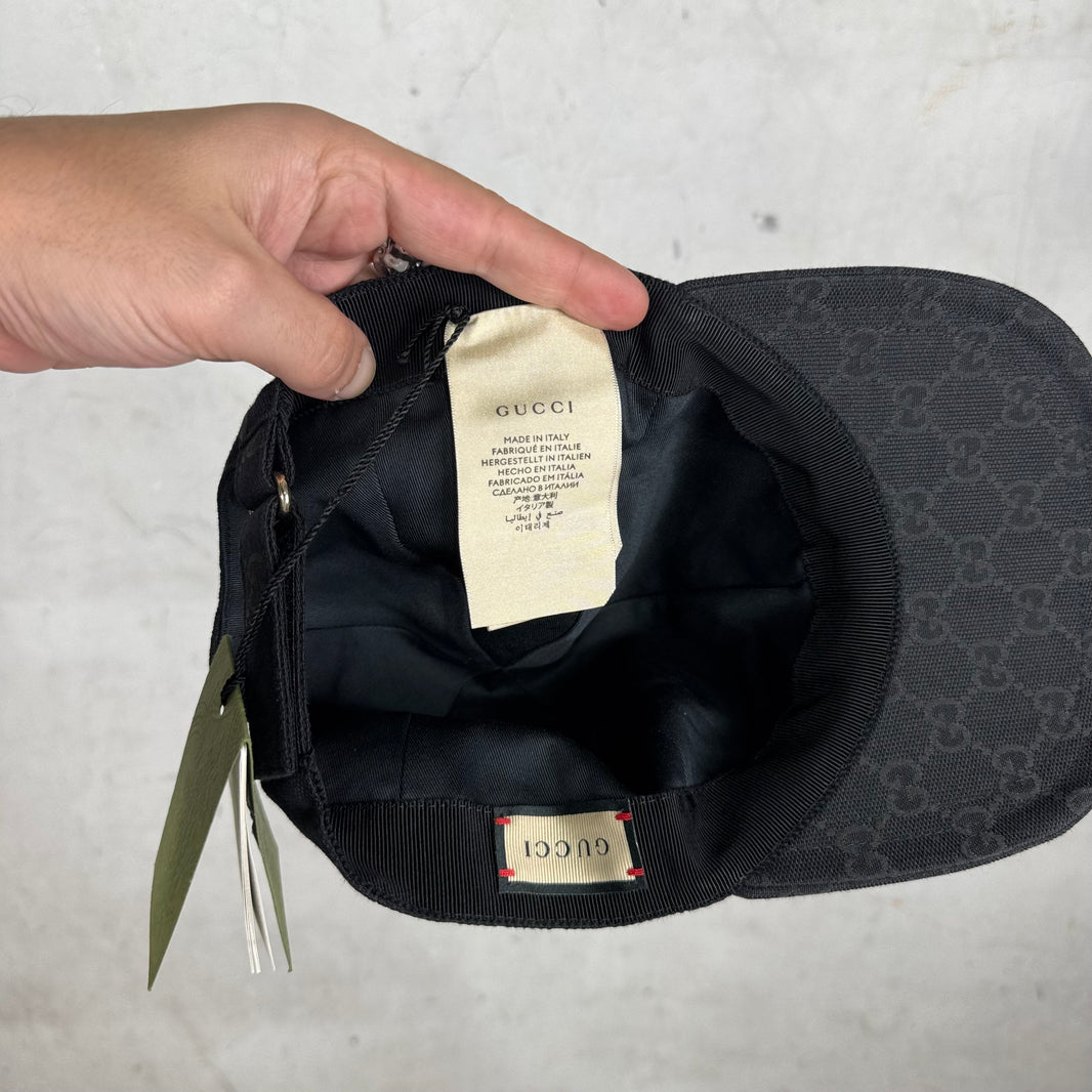 Gucci Monogram Patch Logo Hat New
