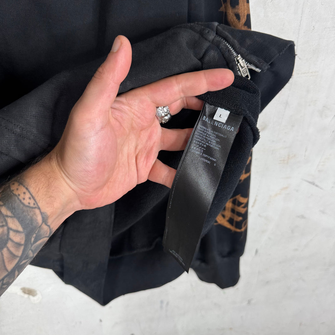 Balenciaga Heavy Metal 3B Zip Hoodie