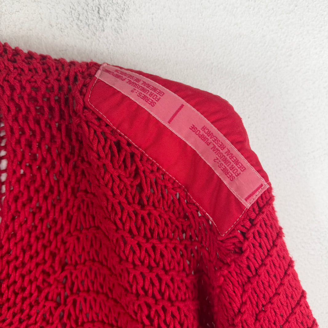 Engineered Garments Red Knit Sweater