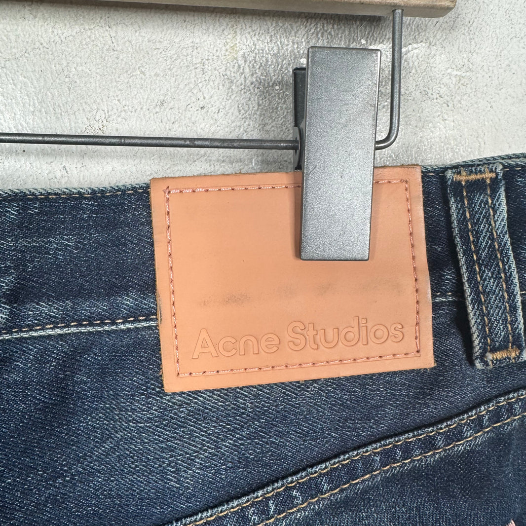 Acne Studios Baggy Wrinkle Wash Jeans