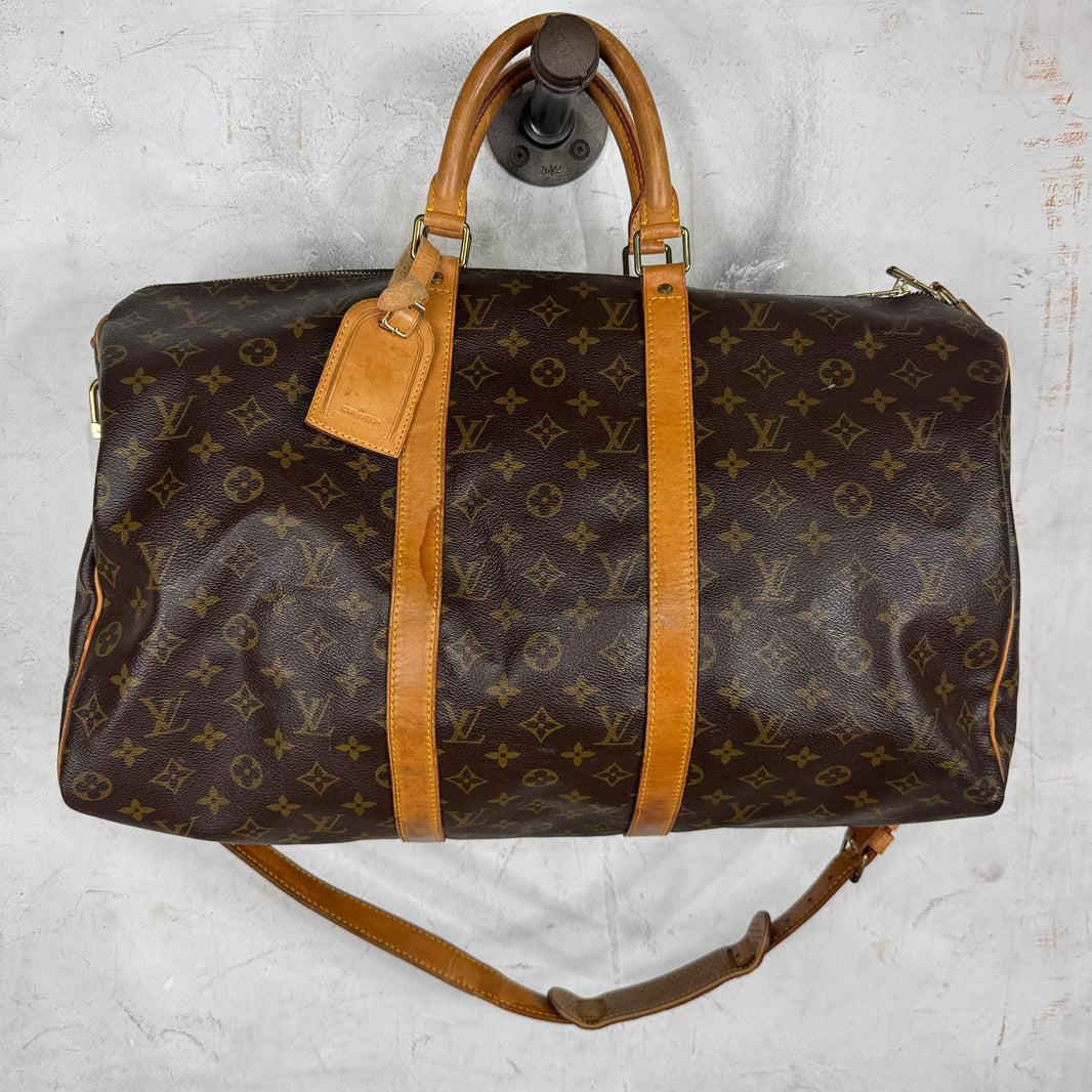 Louis Vuitton Vintage Monogram Keepal 50