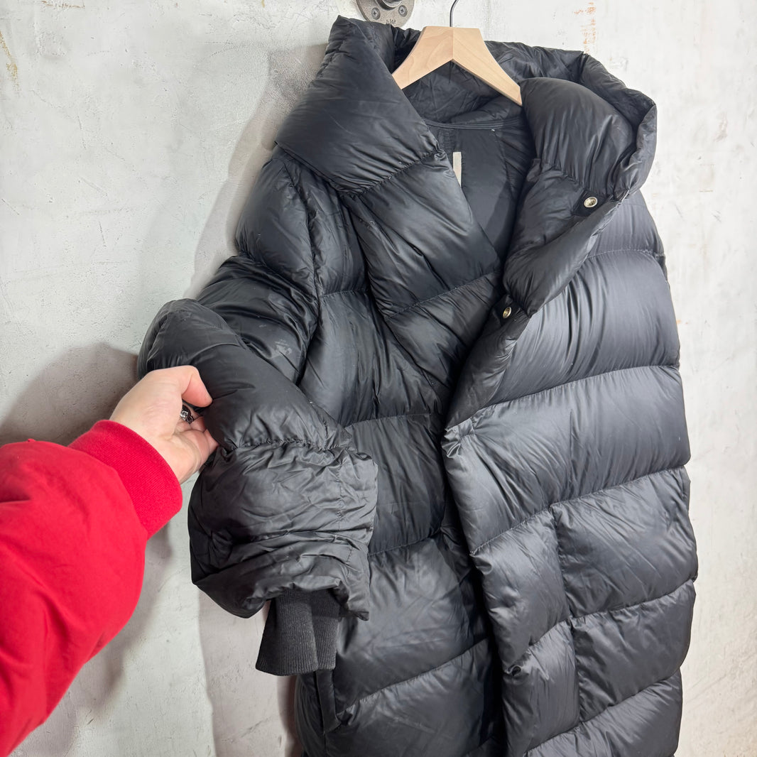Rick Owens Puffer Poncho Jacket