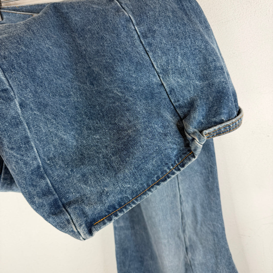 Doublet Blue Robot Leg Denim Jeans