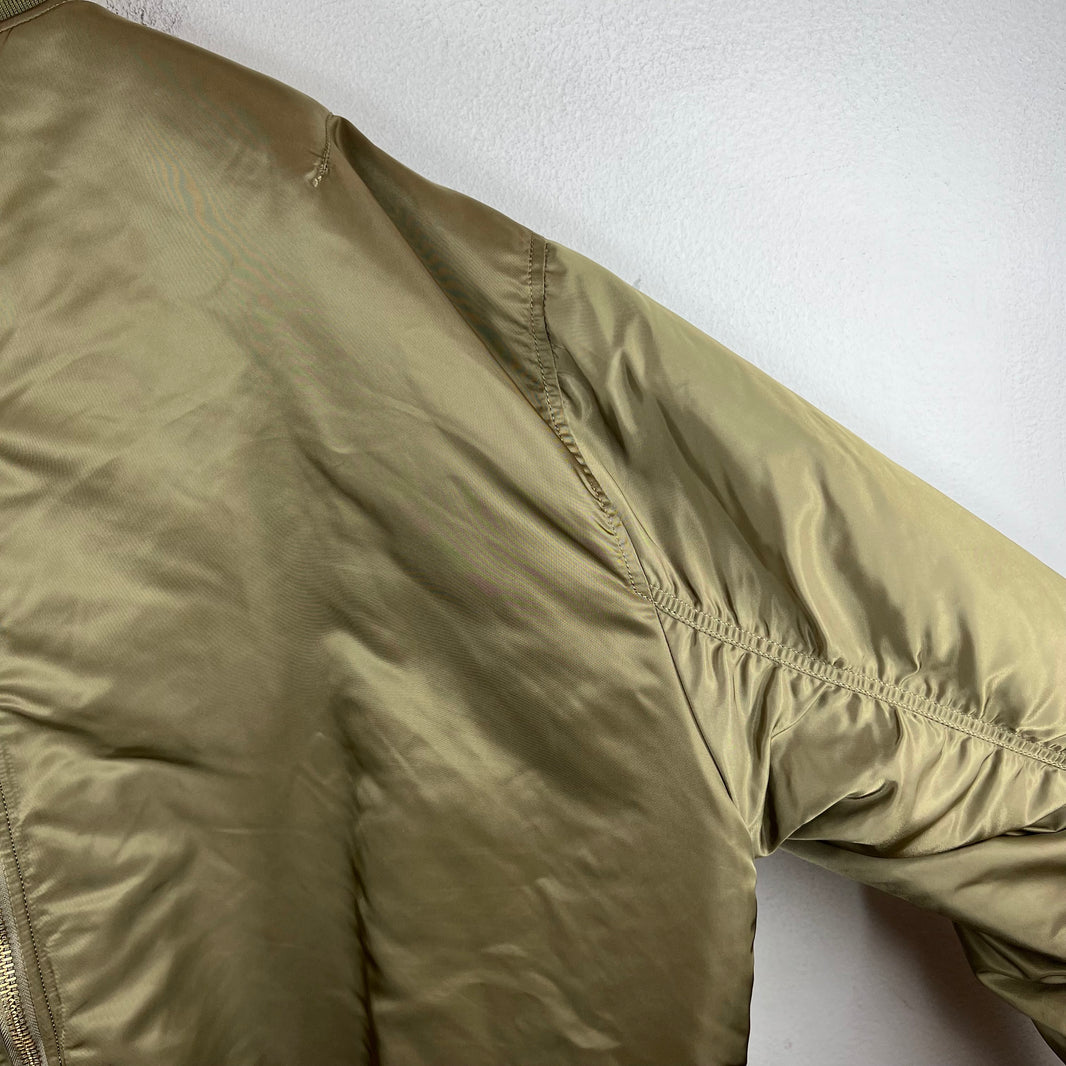 Vetements Alpha Industries Double Zip Bomber Jacket