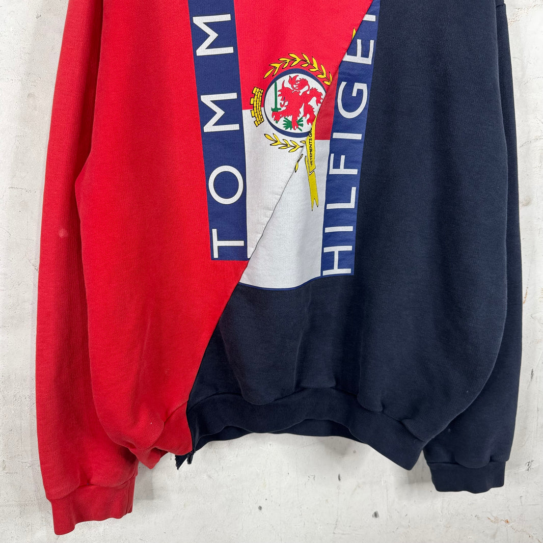 Vetements x Tommy Hilfiger Split Hoodie
