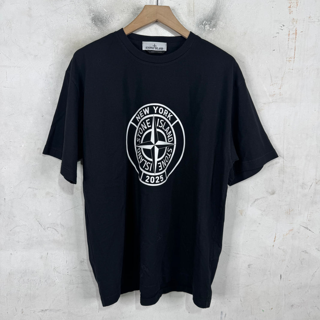 Stone Island NY 3M Logo T-Shirt