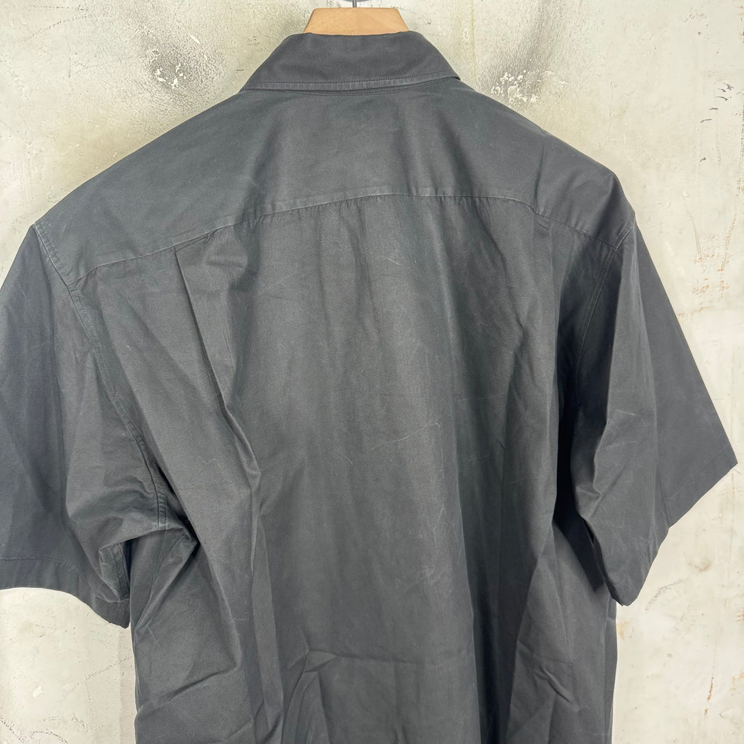 Balenciaga Rubber Collar Logo Shirt