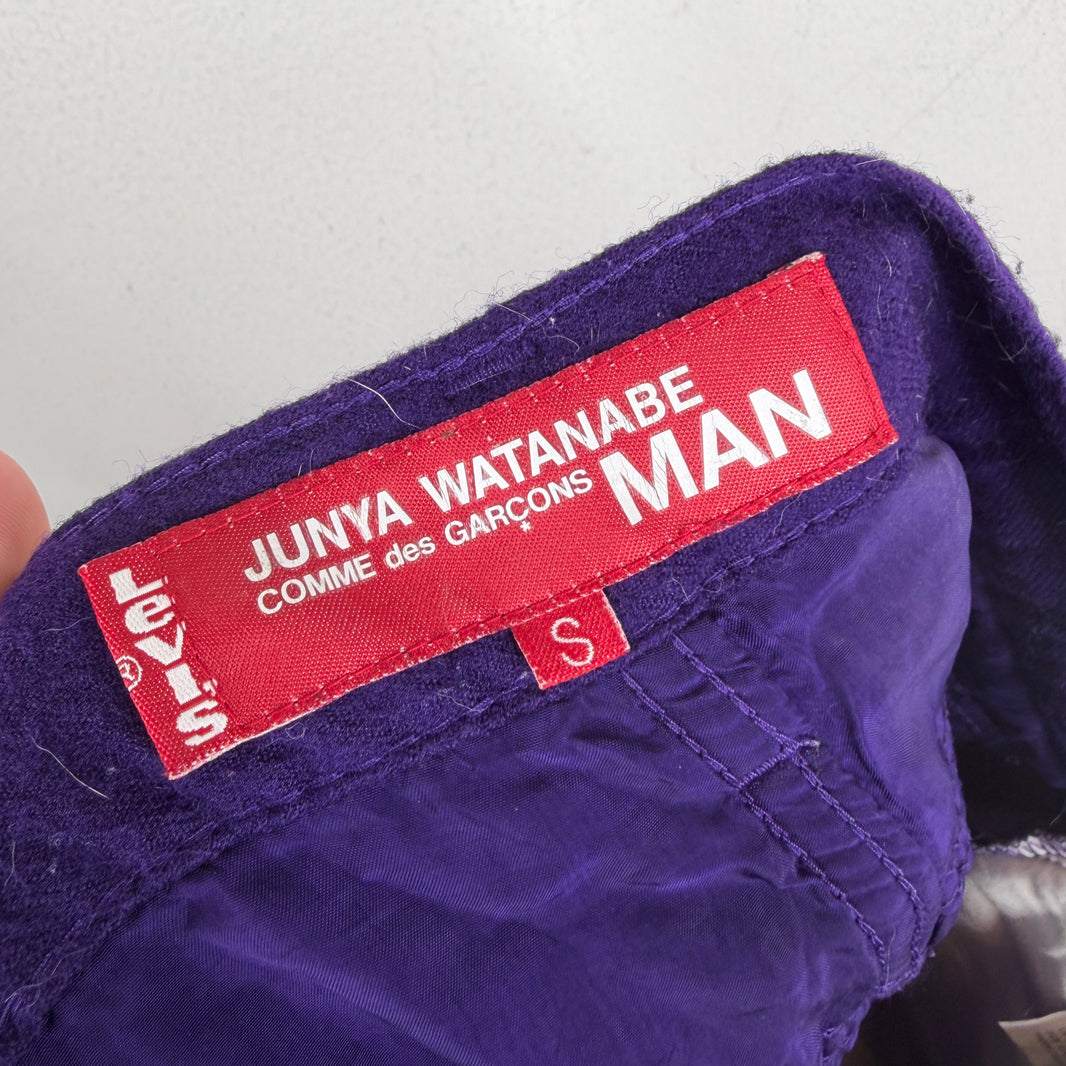 Junya Watanabe Purple Hornets Wool Pants