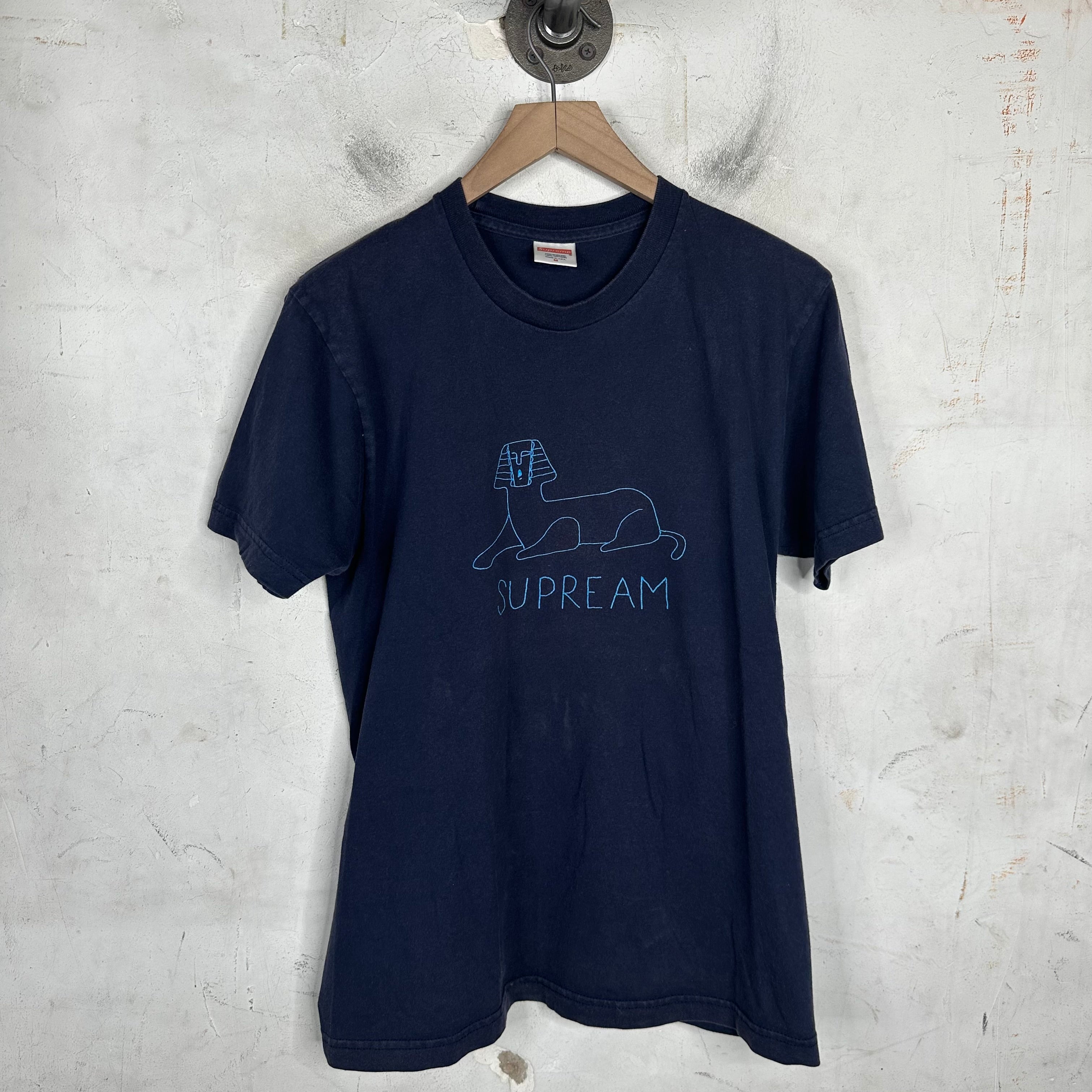 Supreme Navy Gonz Sphinx T-Shirt – www.Lukes.store