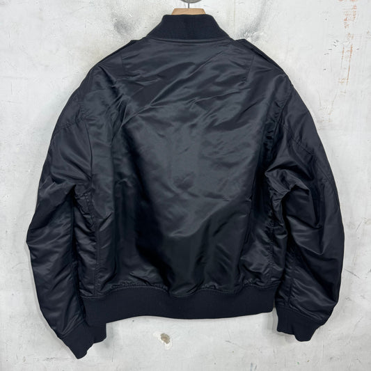 Celine Epaulette Bomber Nylon Jacket