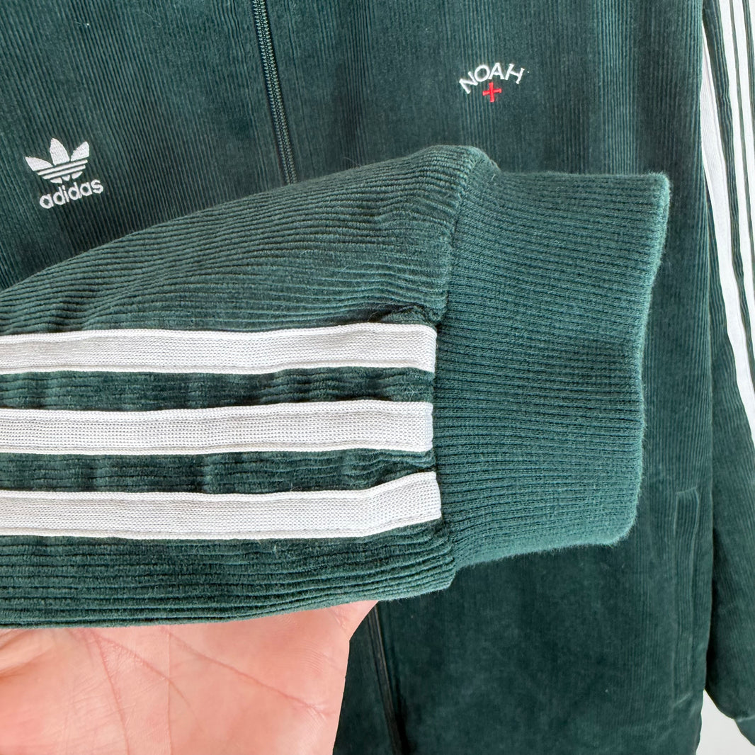 Adidas Noah Green Corduroy Track Jacket