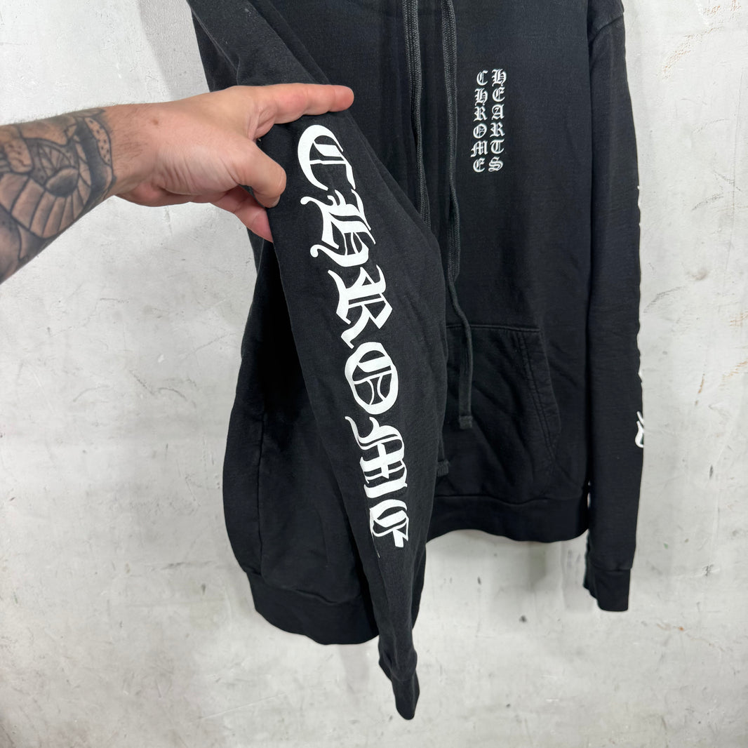 Chrome Hearts Vertical Logo Hoodie