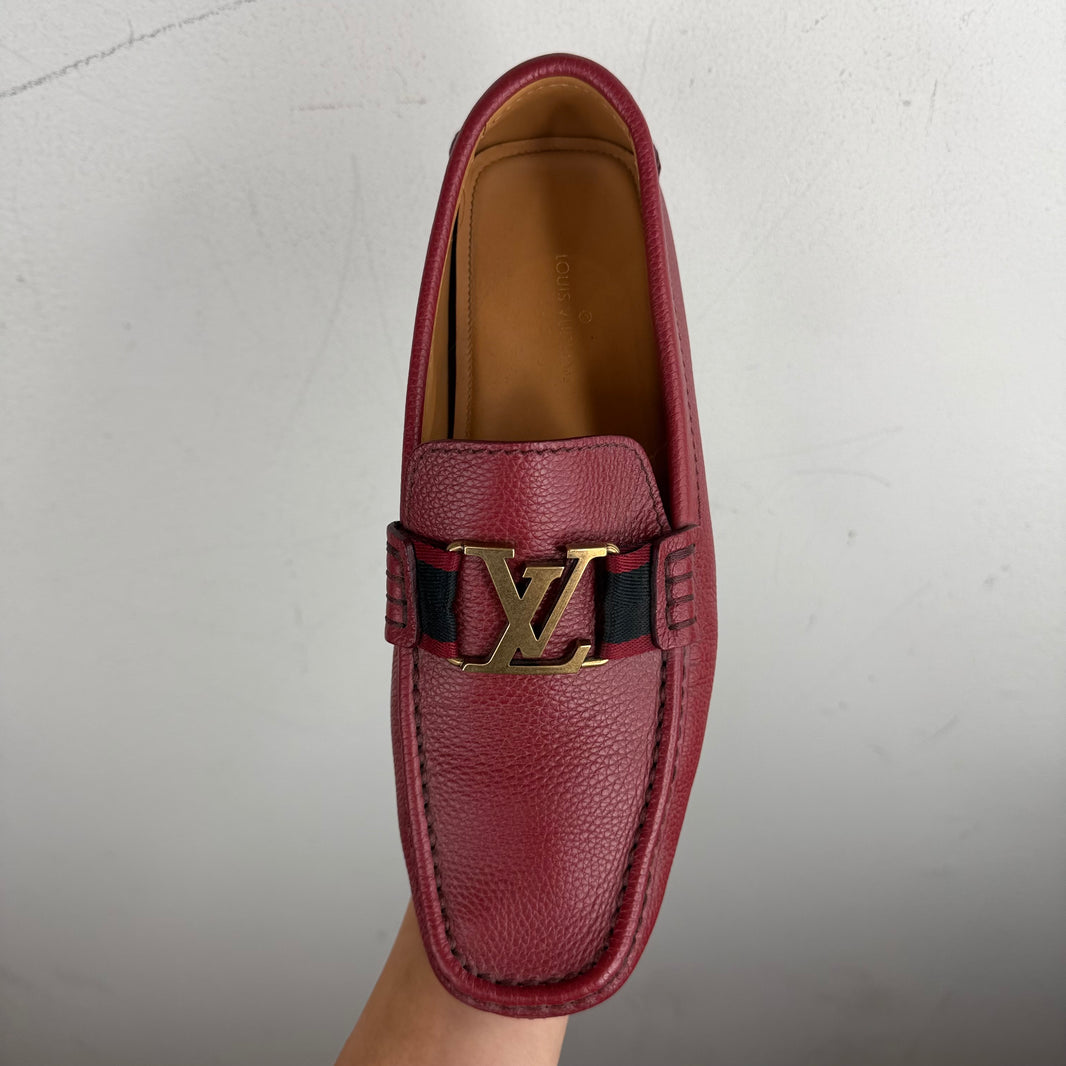 Louis Vuitton Red Driving Shoes