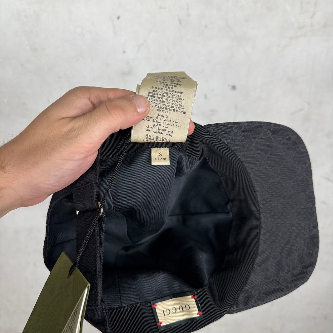 Gucci Monogram Patch Logo Hat New