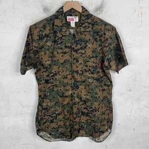 Supreme CDG Digi Camo Button Up Shirt