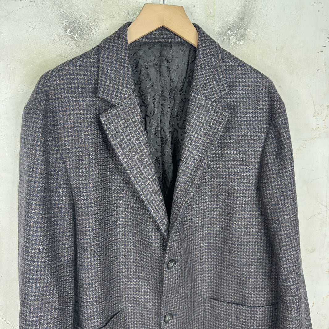 Stussy x Loro Piana Houndstooth Blazer