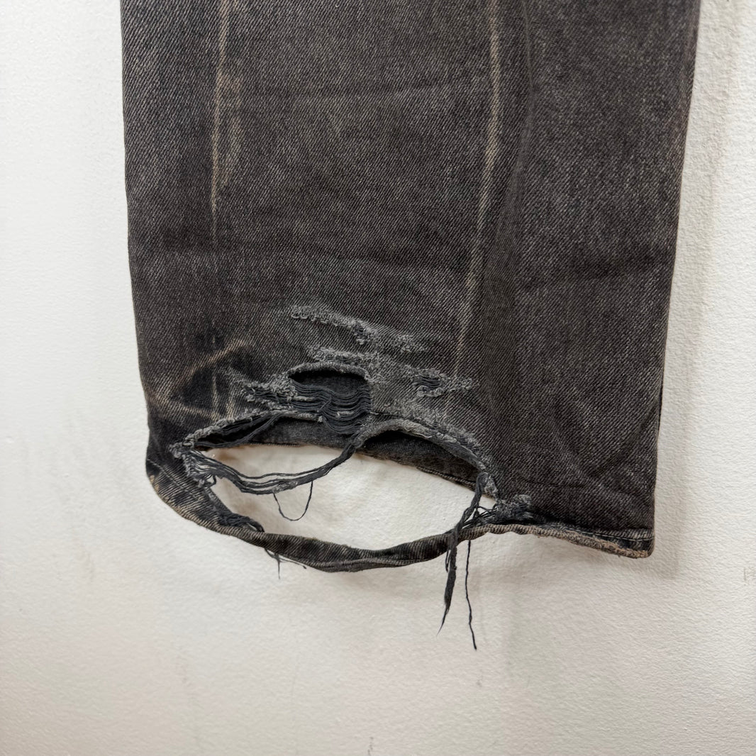 Balenciaga Black/Gray 50/50 Jeans
