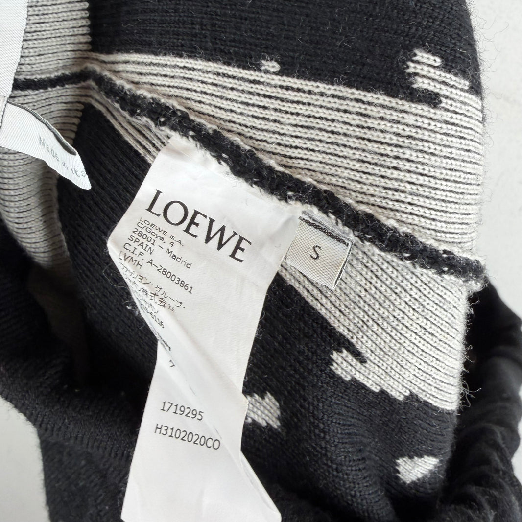 Loewe Wool Skeleton Long Shorts