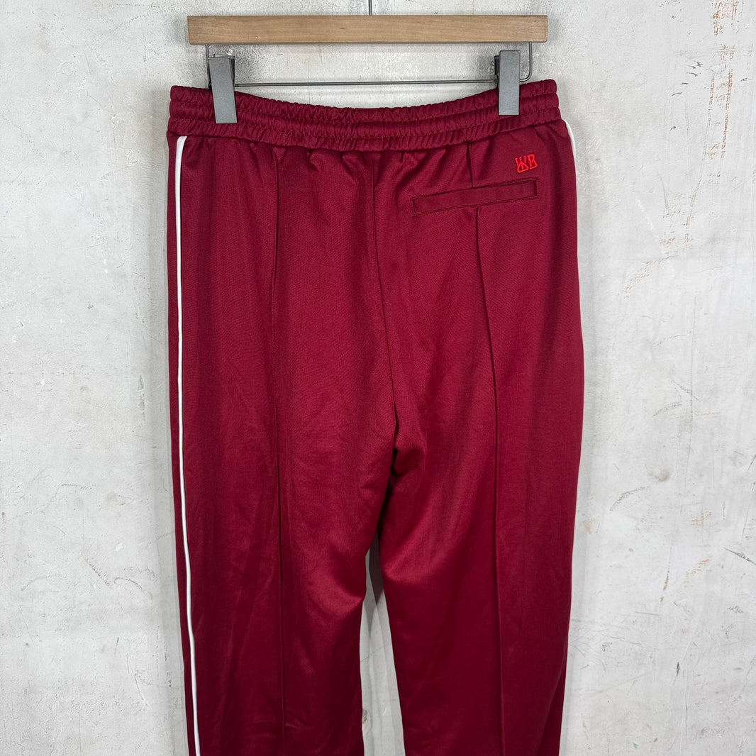 Wales Bonner Burgundy Track Pants