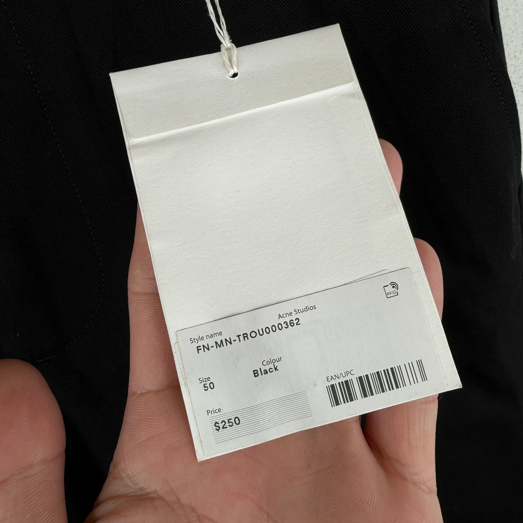 Acne Studios Black Trousers