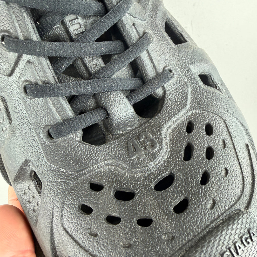 Balenciaga Black Lace Up HD Sneakers