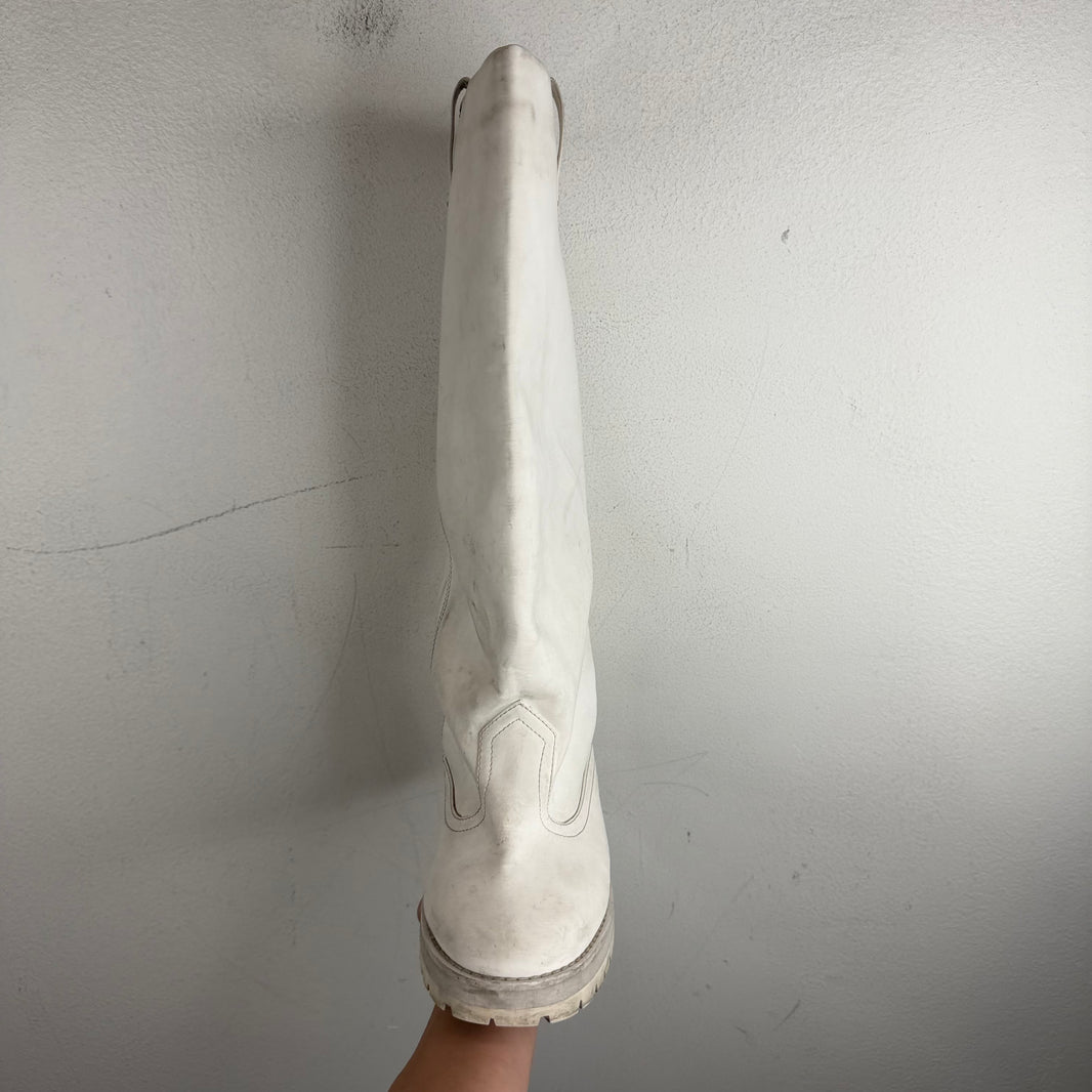 Anonymous Club White Shaft Boots