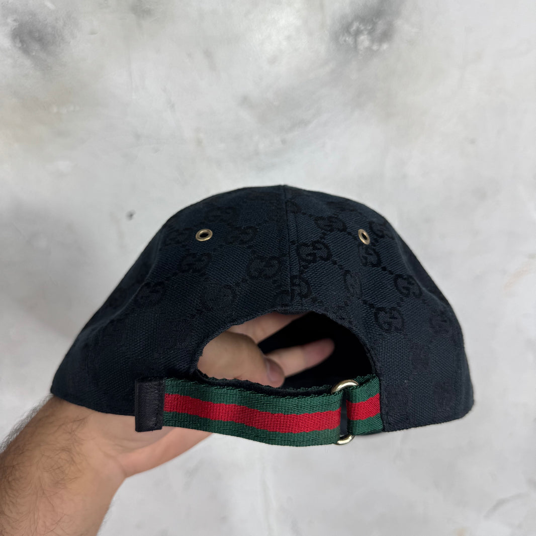 Gucci Monogram Black Hat