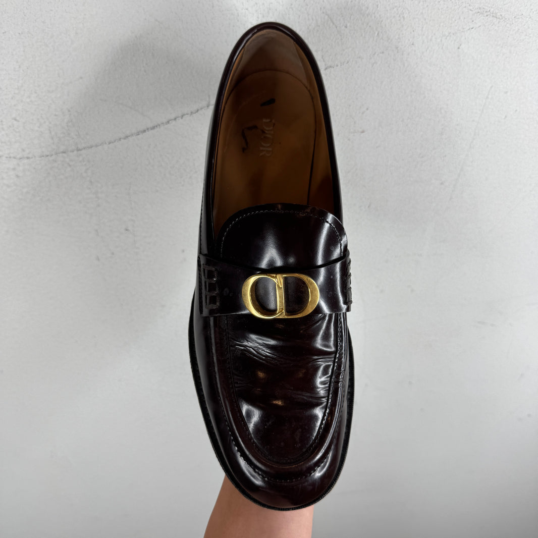 Christian Dior Brown CD Loafer