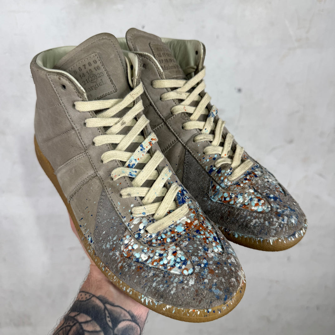 Margiela Paint Splatter Mid Replicas