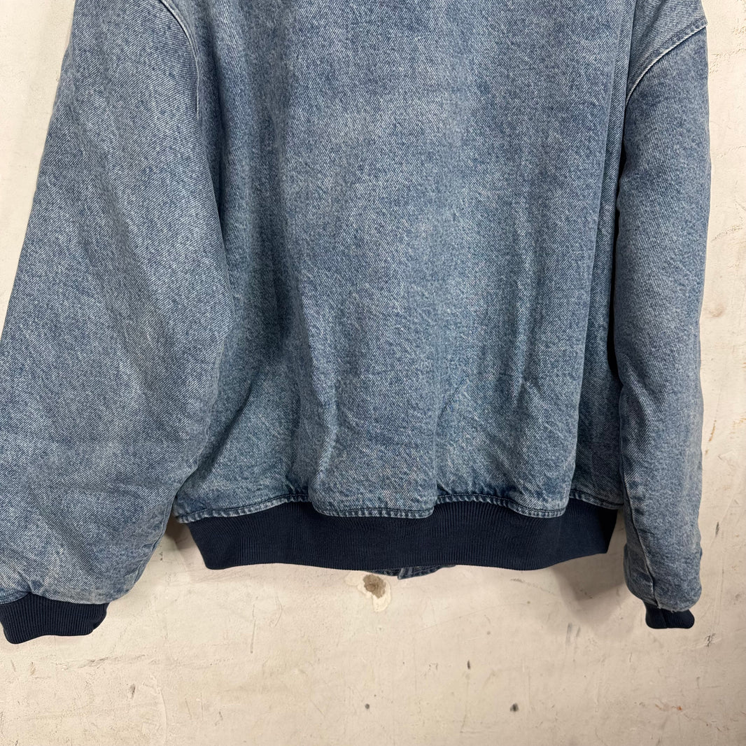 Supreme Knockout Blue Denim Bomber