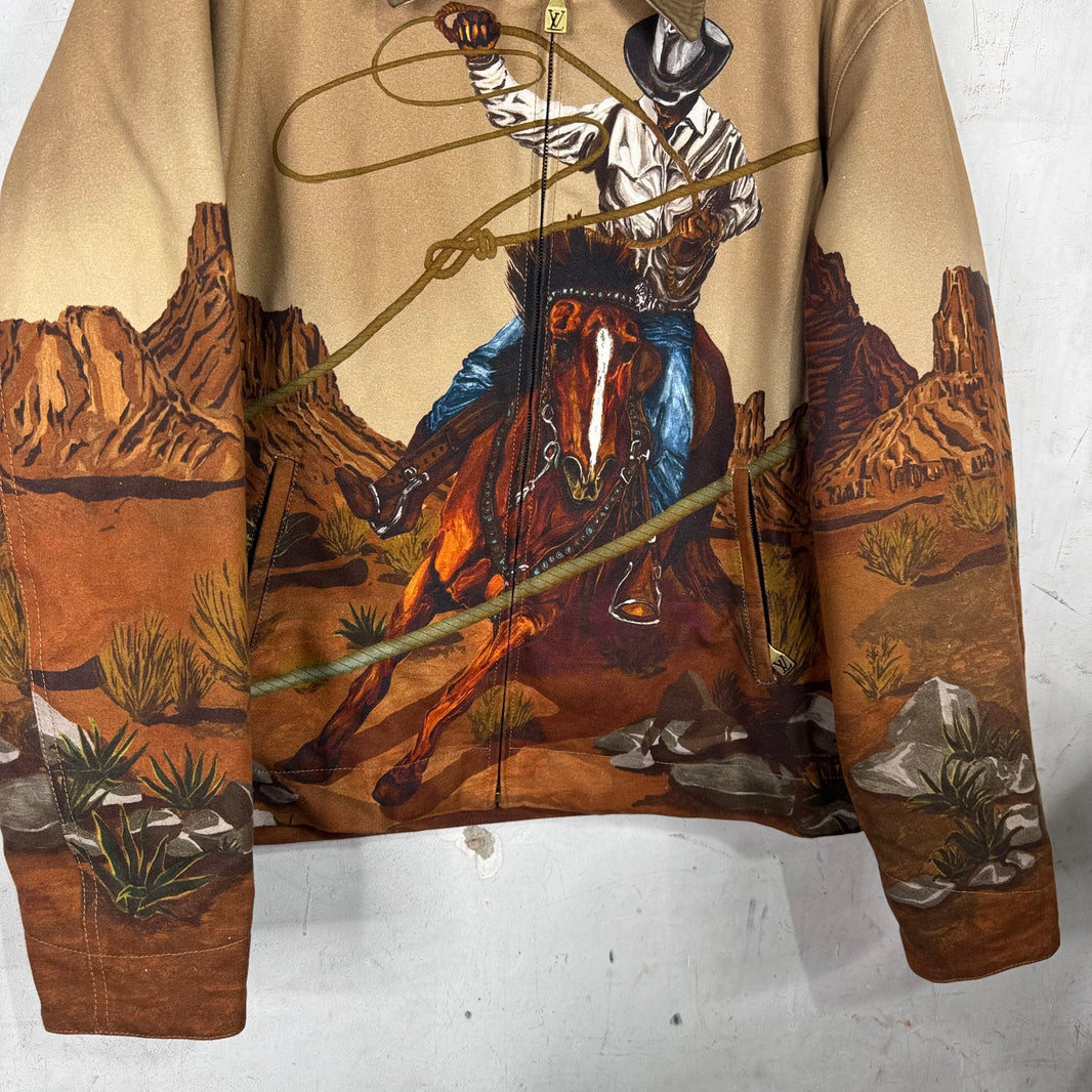 Louis Vuitton Western Cowboy Lined Work Jacket