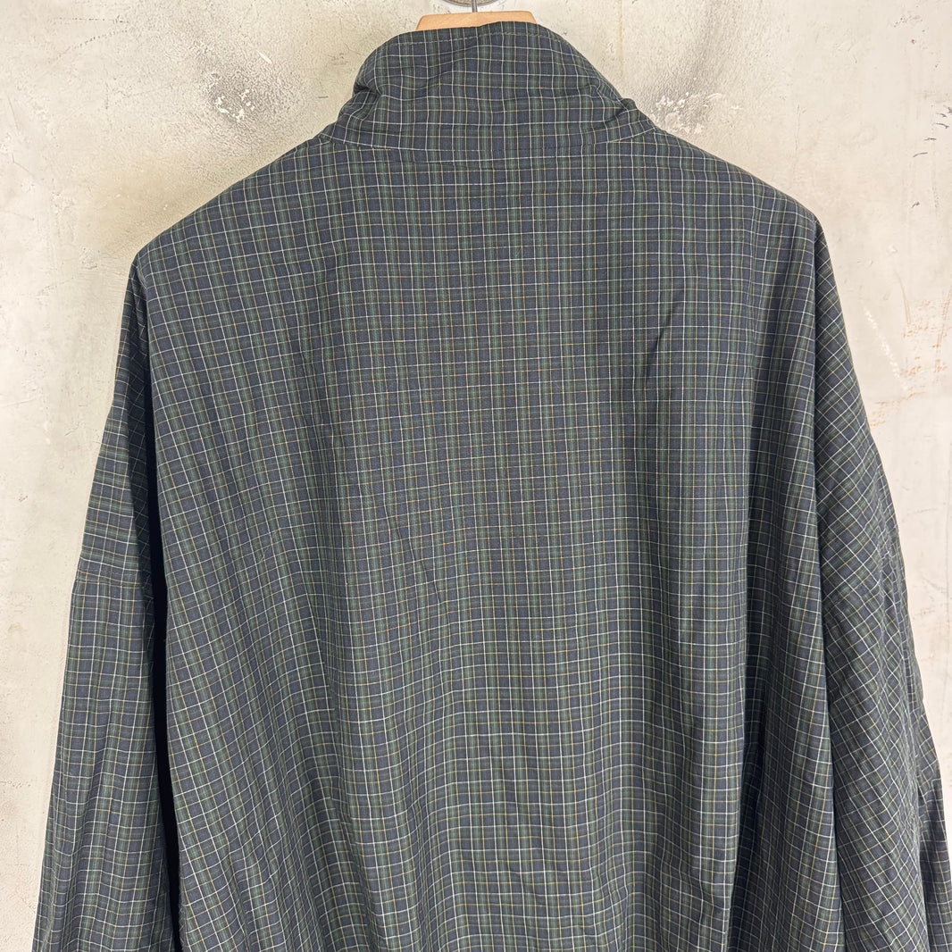 Balenciaga Loop Logo Plaid Track Jacket