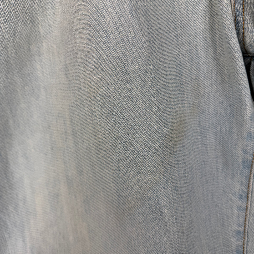 Supreme Light Wash Baggy Jeans