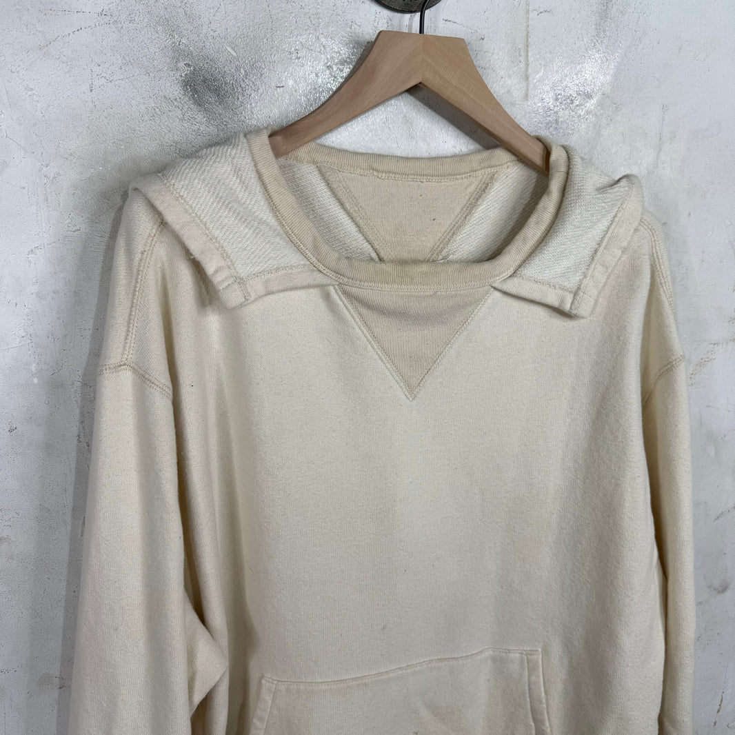 Margiela Off-White Stamp Logo Hoodie