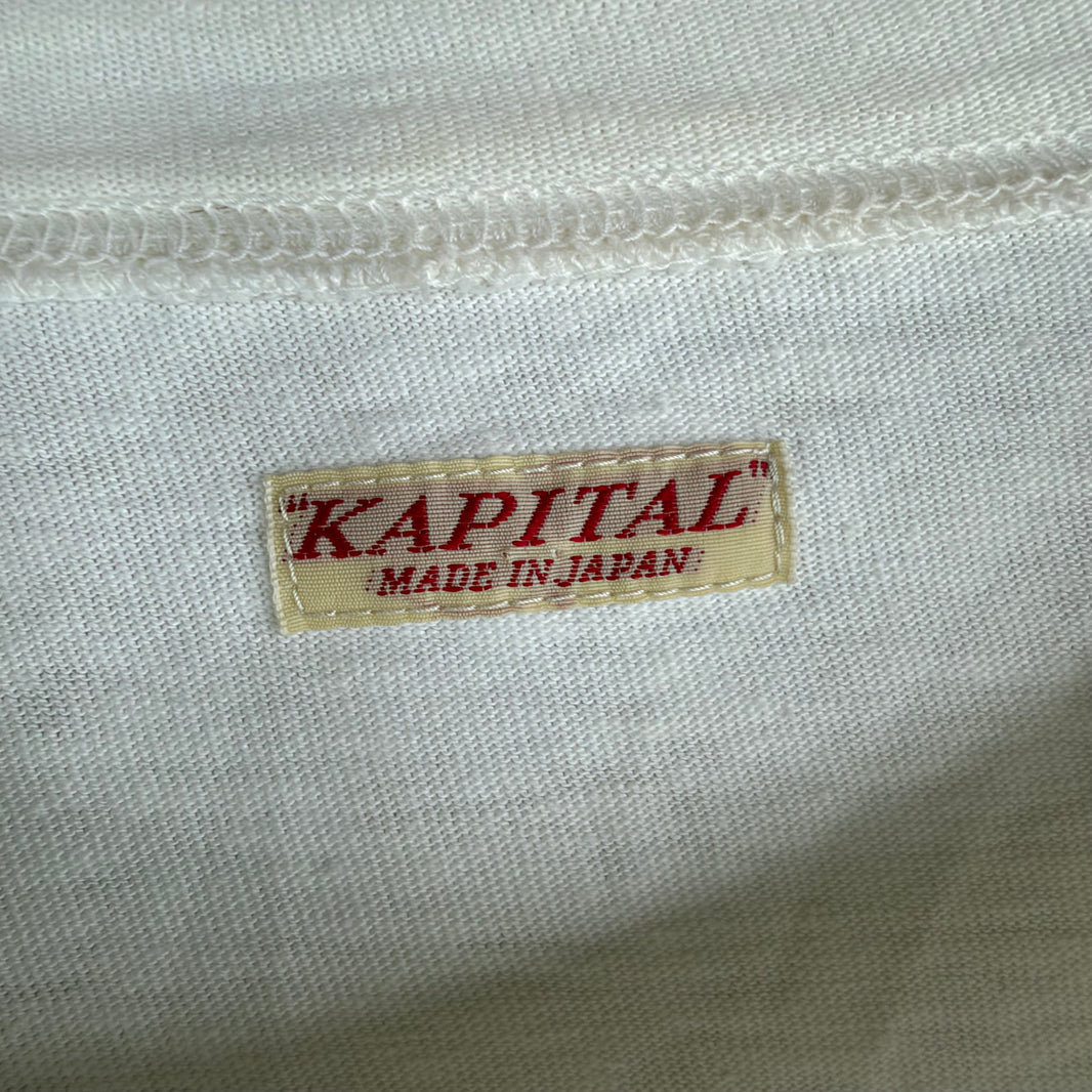 Kapital White Flags T-Shirt
