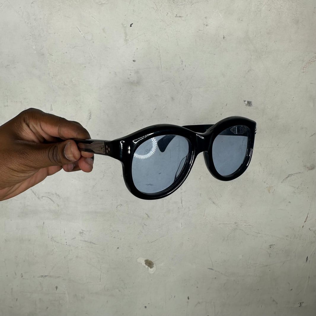 JMM Jennie Black Blue Tint Sunglasses