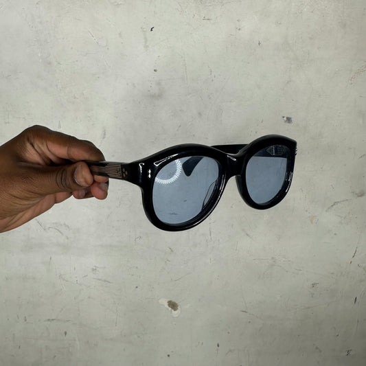 JMM Jennie Black Blue Tint Sunglasses