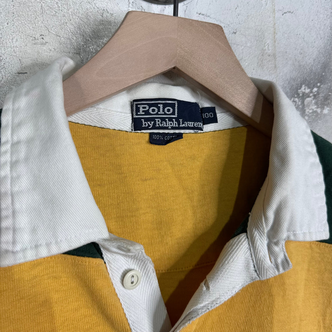 Ralph Lauren Green/Yellow Striped Rugby