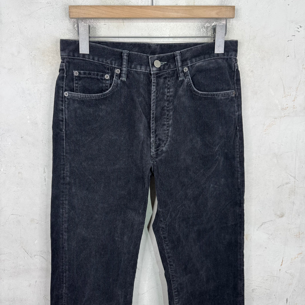 Acne Studios 1996 Cord Black Pants