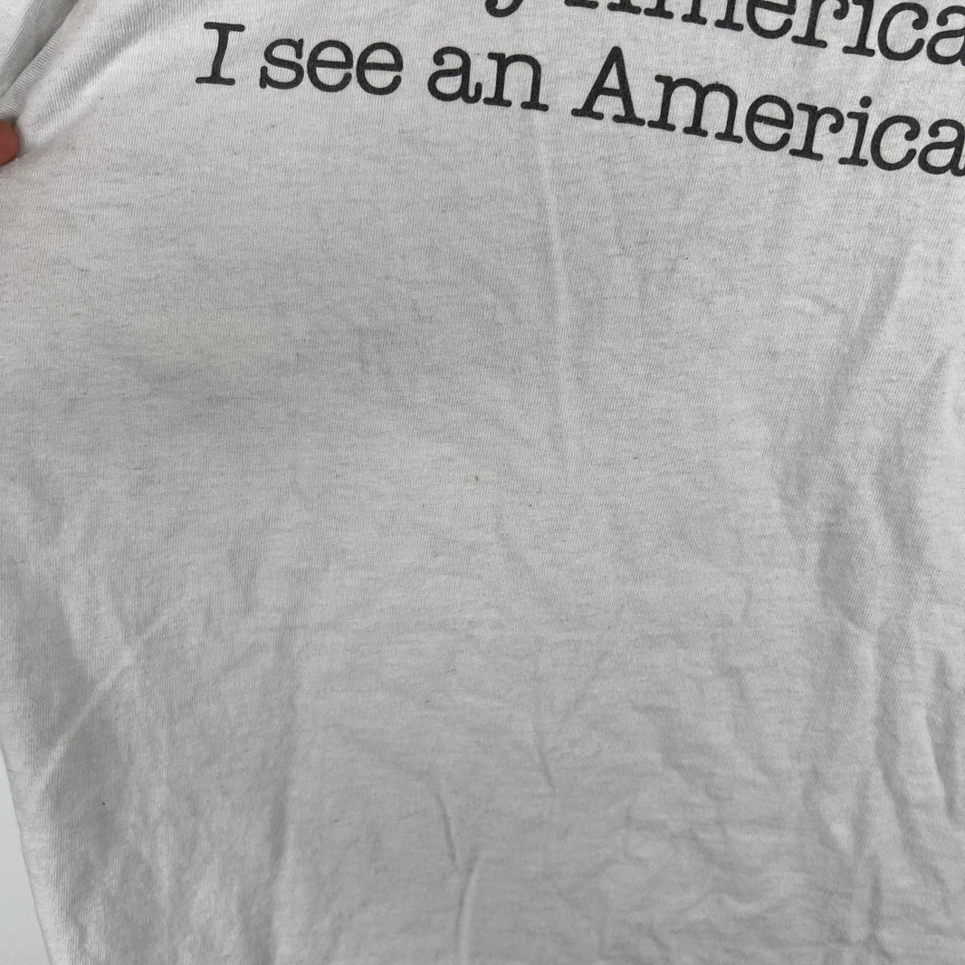 Vintage 40 Acres Malcolm X Flag T-Shirt