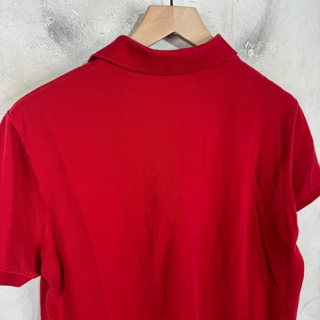 Ralph Lauren Red USA Flag Big Horse Polo