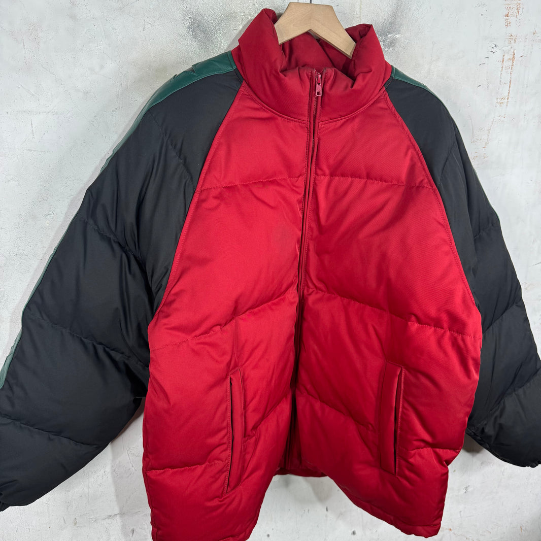 Supreme Nylon Leather Trimmed Star Puffer