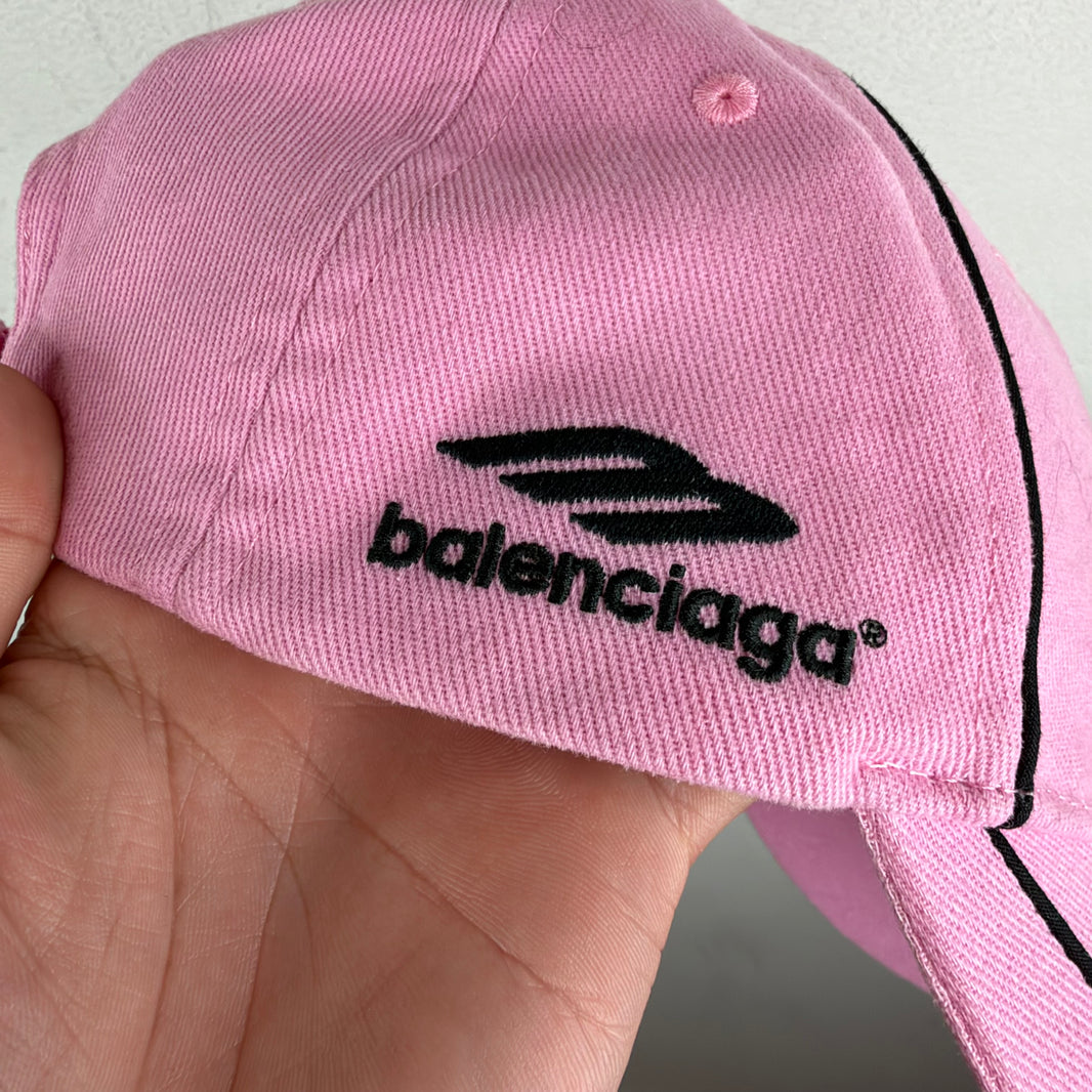 Balenciaga Pink Soccer Hat