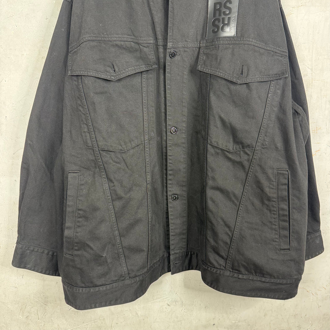 Raf Simons Altered Reality Oversized Trucker Jacket