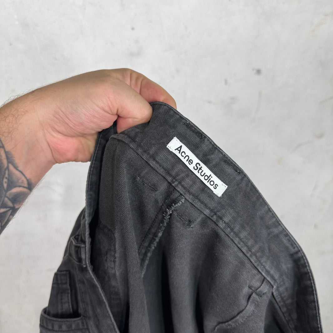 Acne Studios Washed Canvas Cargo