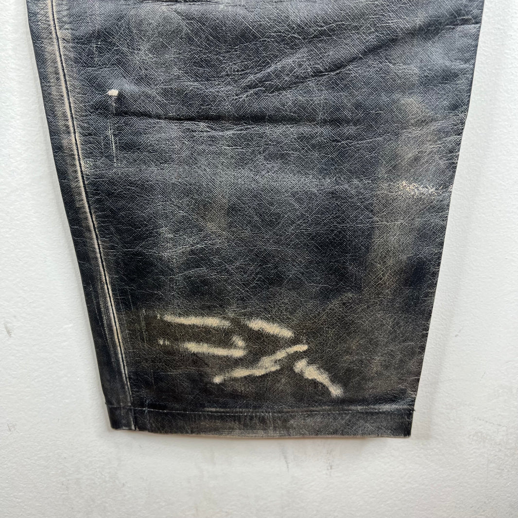 424 Leather Double Knee Trousers