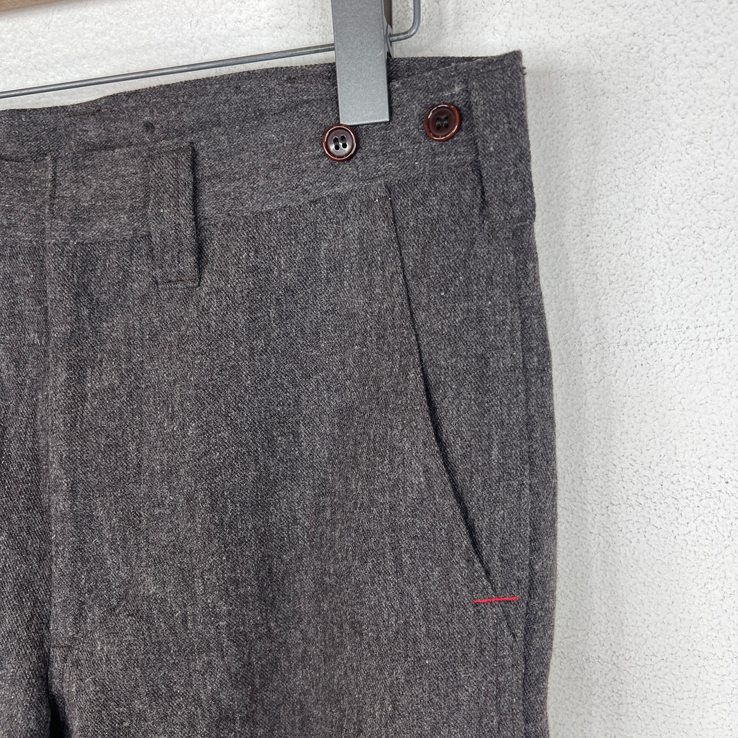 Visvim Brown Wool Trousers