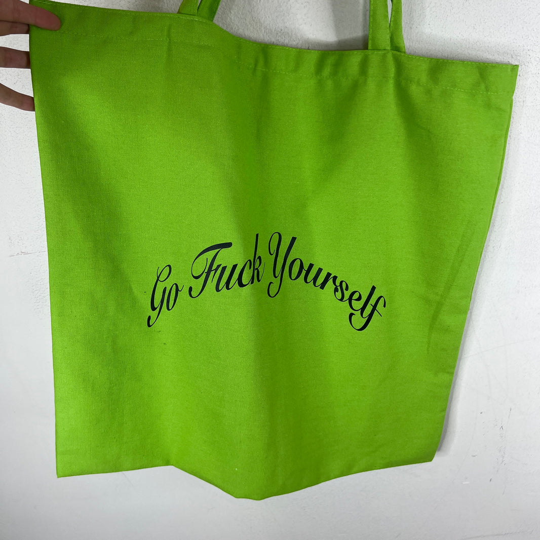 4G GFY Green Tote