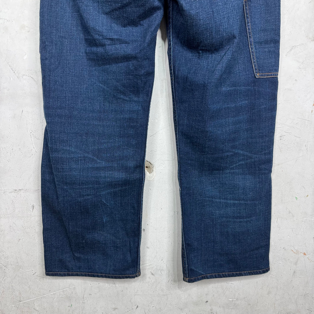 RRL Darkwash Repaired 5P Jeans